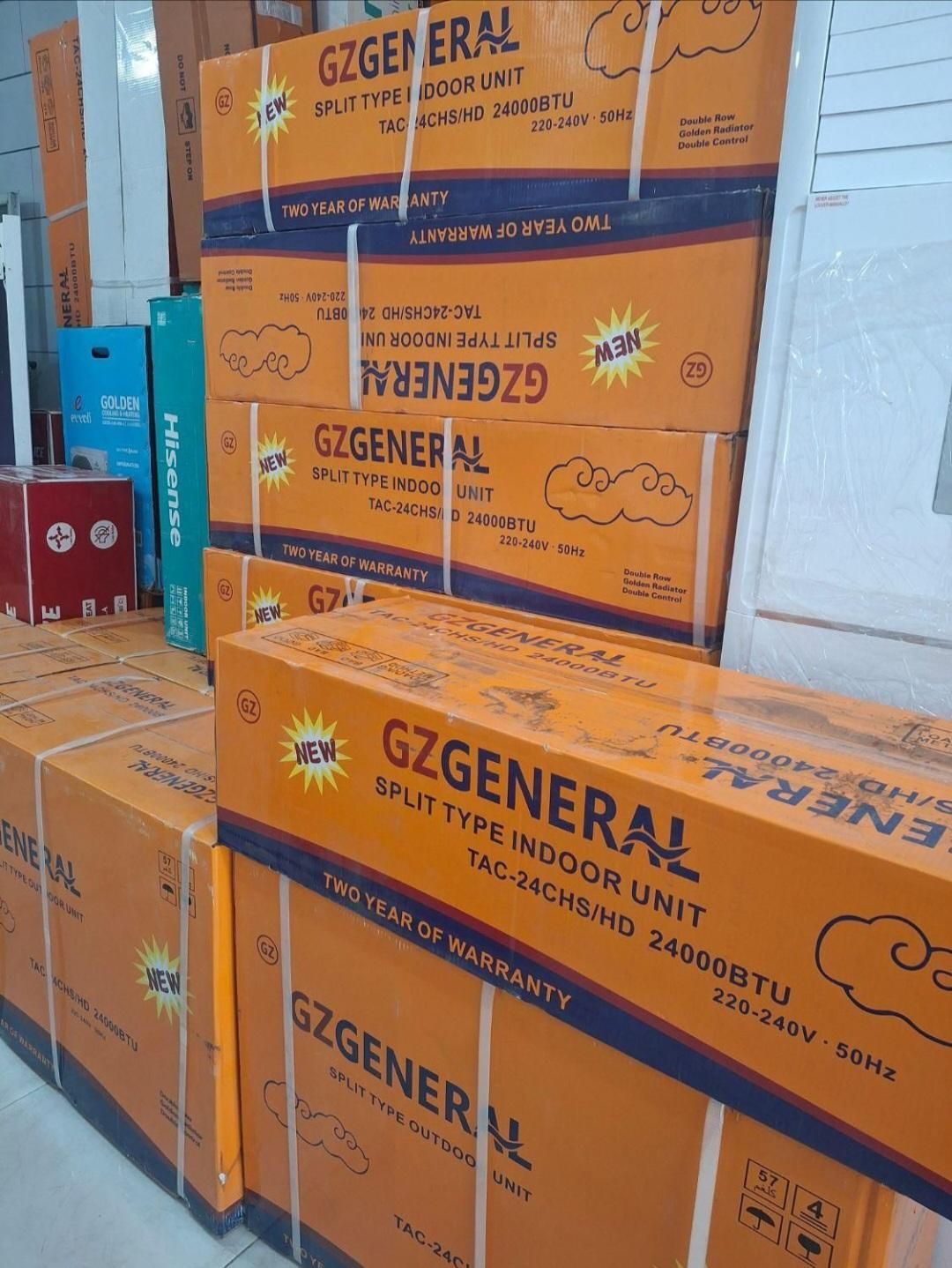 انواع برندها کولر گازی جنرال GZ توربو و..کولرگازی|کولر گازی و فن‌کوئل|مشهد, سناباد|دیوار