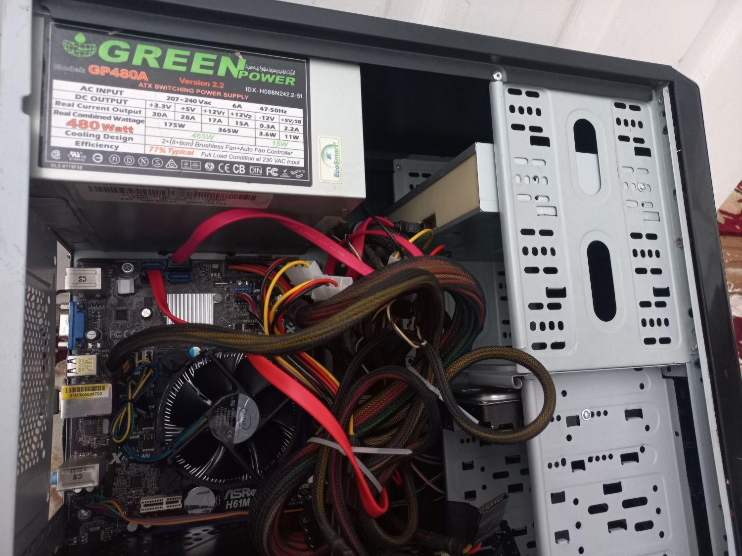 کیس rx 580 گیمینگ|رایانه رومیزی|مشهد, طبرسی شمالی|دیوار