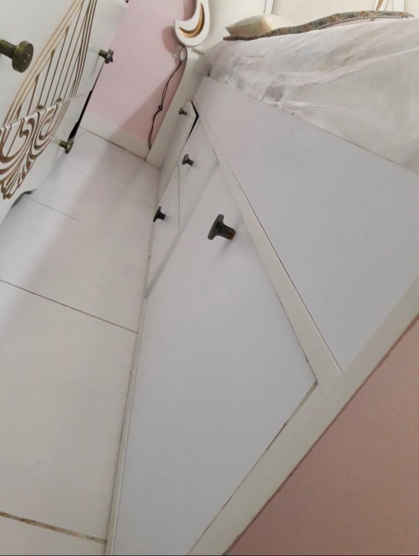 تخت دو نفره باتشک کاملاسالم فقط تخت و تشک درشهریار|تخت و سرویس خواب|شهریار, شهرک وائین|دیوار