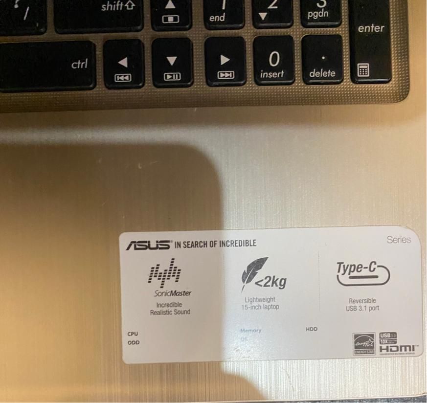 Asus A520|رایانه همراه|گرگان, |دیوار