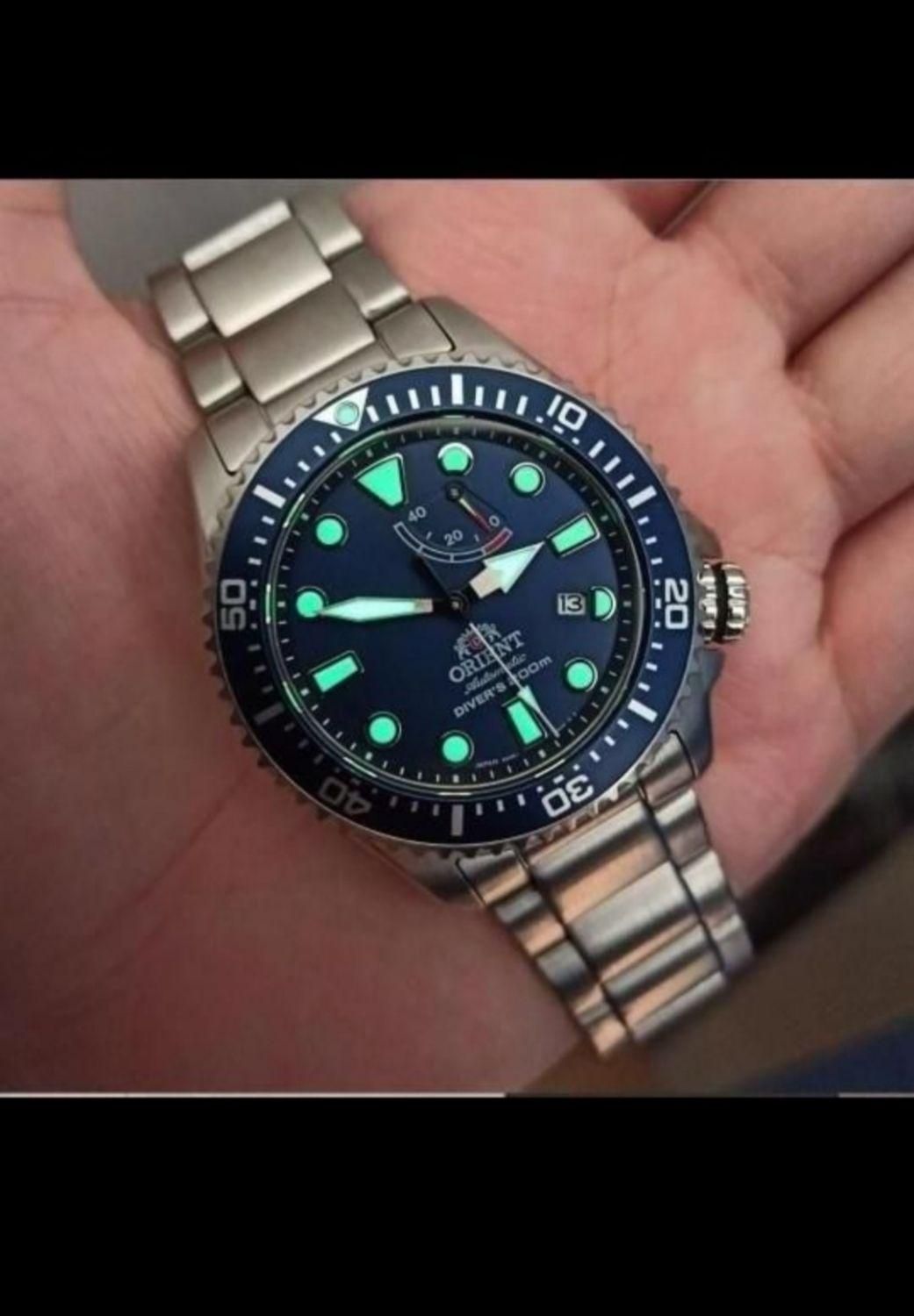 فروش ساعت حرفه ای غواصی Orient ،زیره قیمت|ساعت|مشهد, سجاد شهر|دیوار