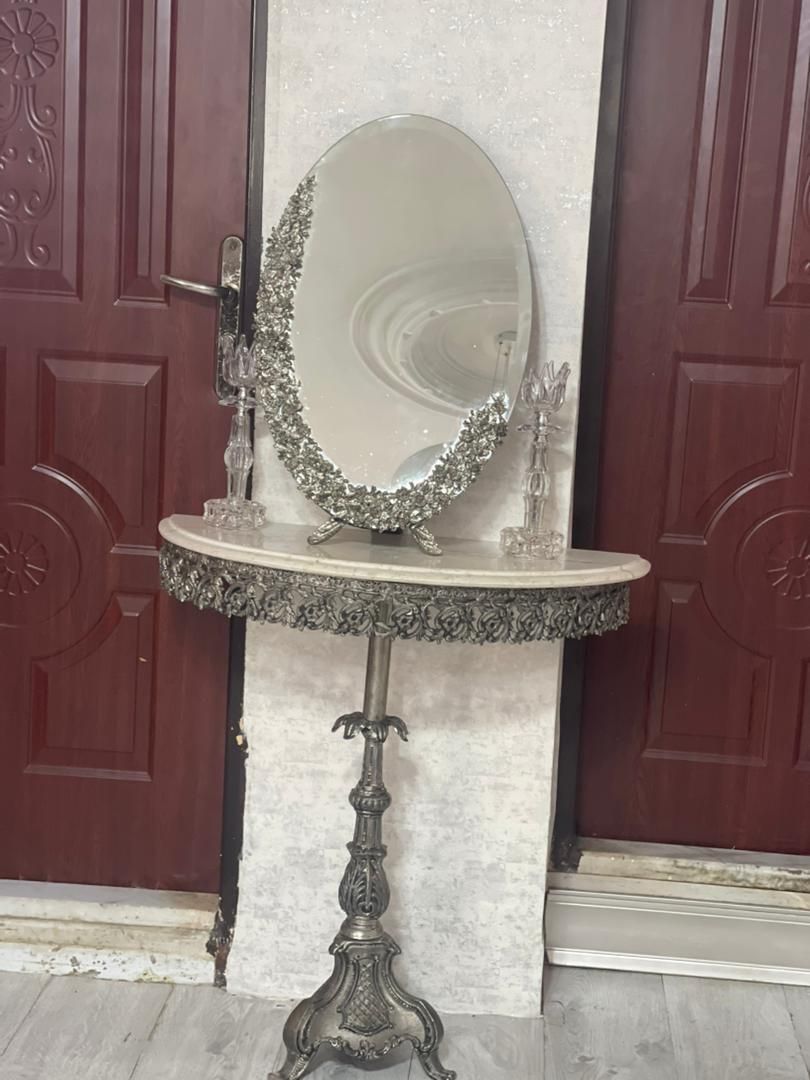 یک عدد اینه و شمعدان|صنایع دستی و سایر لوازم تزئینی|رشت, فلسطین|دیوار