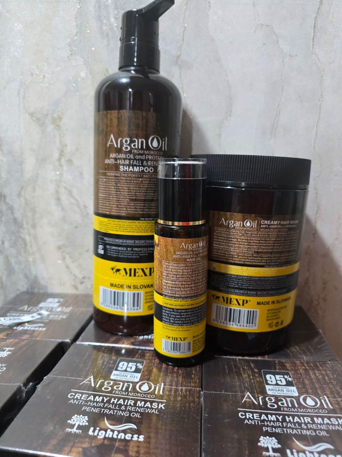 شامپو وماسک وروغن ارگان لایتنس اصلی mexp دار|آرایشی، بهداشتی، درمانی|اندیشه, اندیشه فاز ۲|دیوار