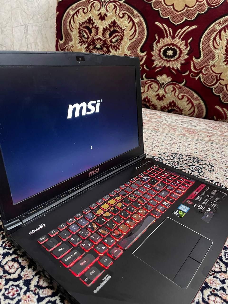 لپ تاپ گیمینگ msi گرافیک gtx|رایانه همراه|مشهد, هدایت|دیوار