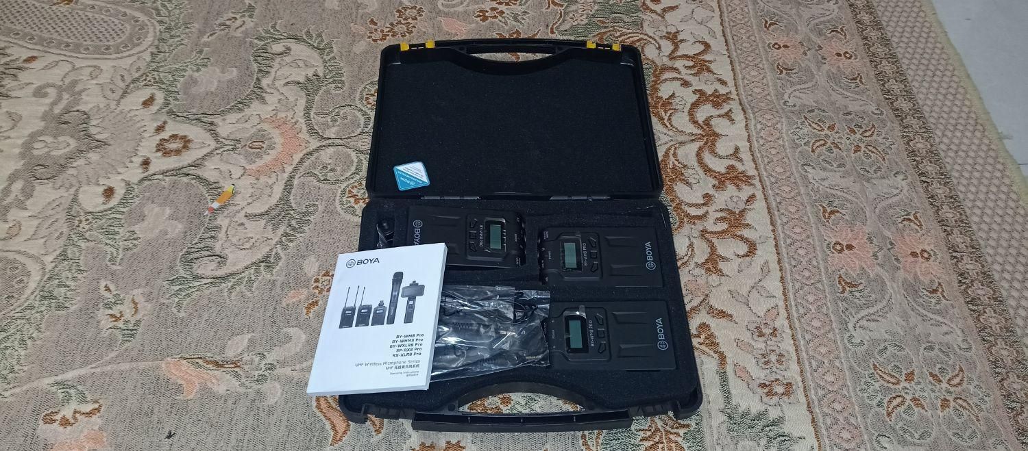 میکروفون وایرلس BOYA BY-WM8 Pro-K2 با کیفیت عالی|سیستم صوتی خانگی|شهریار, |دیوار