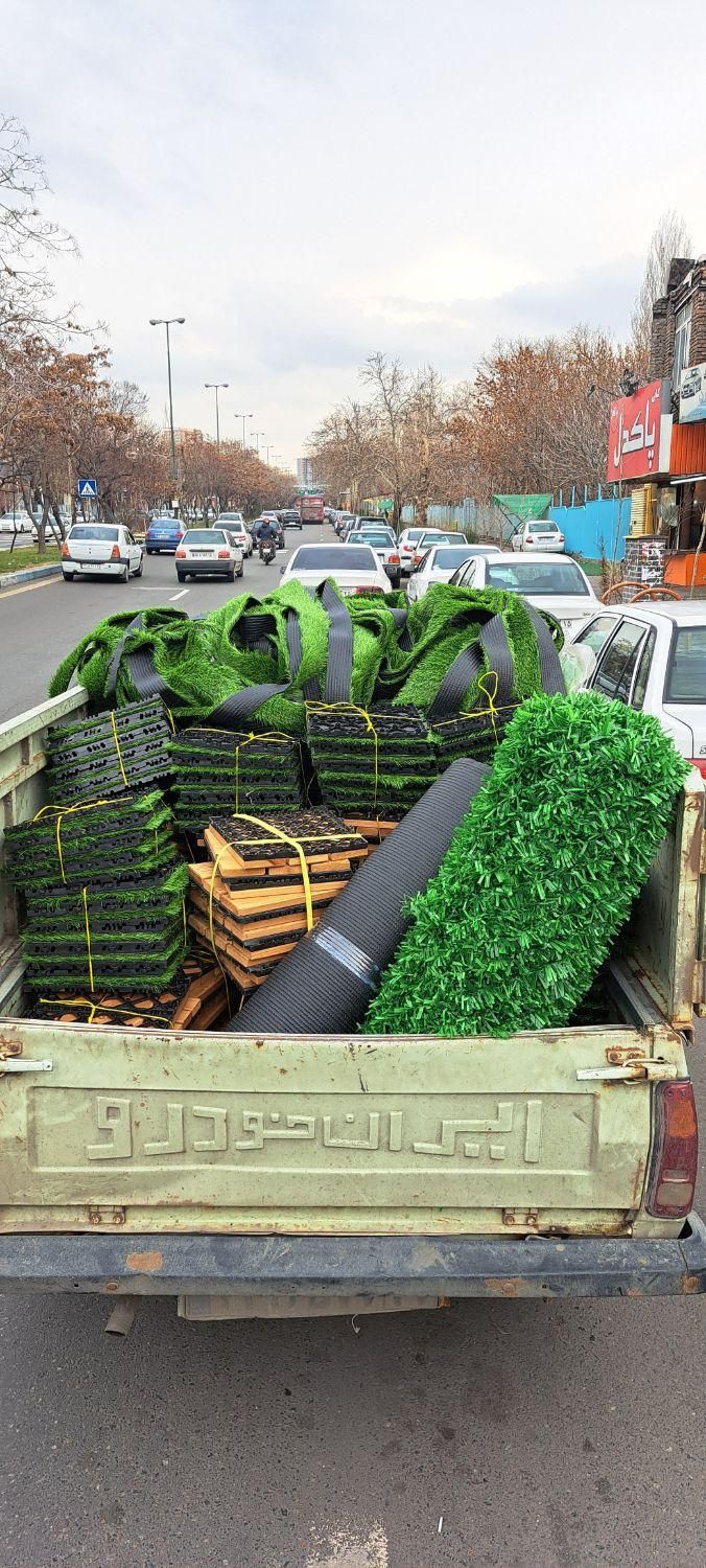 اجرای چمن مصنوعی در باغ و ویلا|خدمات باغبانی و درختکاری|تبریز, |دیوار