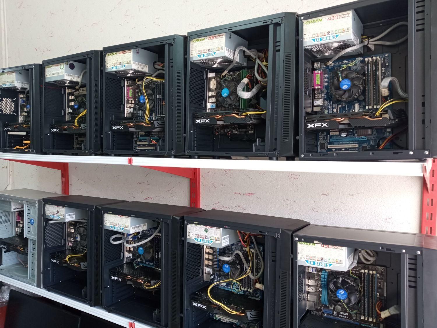 کامپیوتر. گیمینگ. کیس.  گرافیک.  rx580|رایانه رومیزی|زنجان, |دیوار