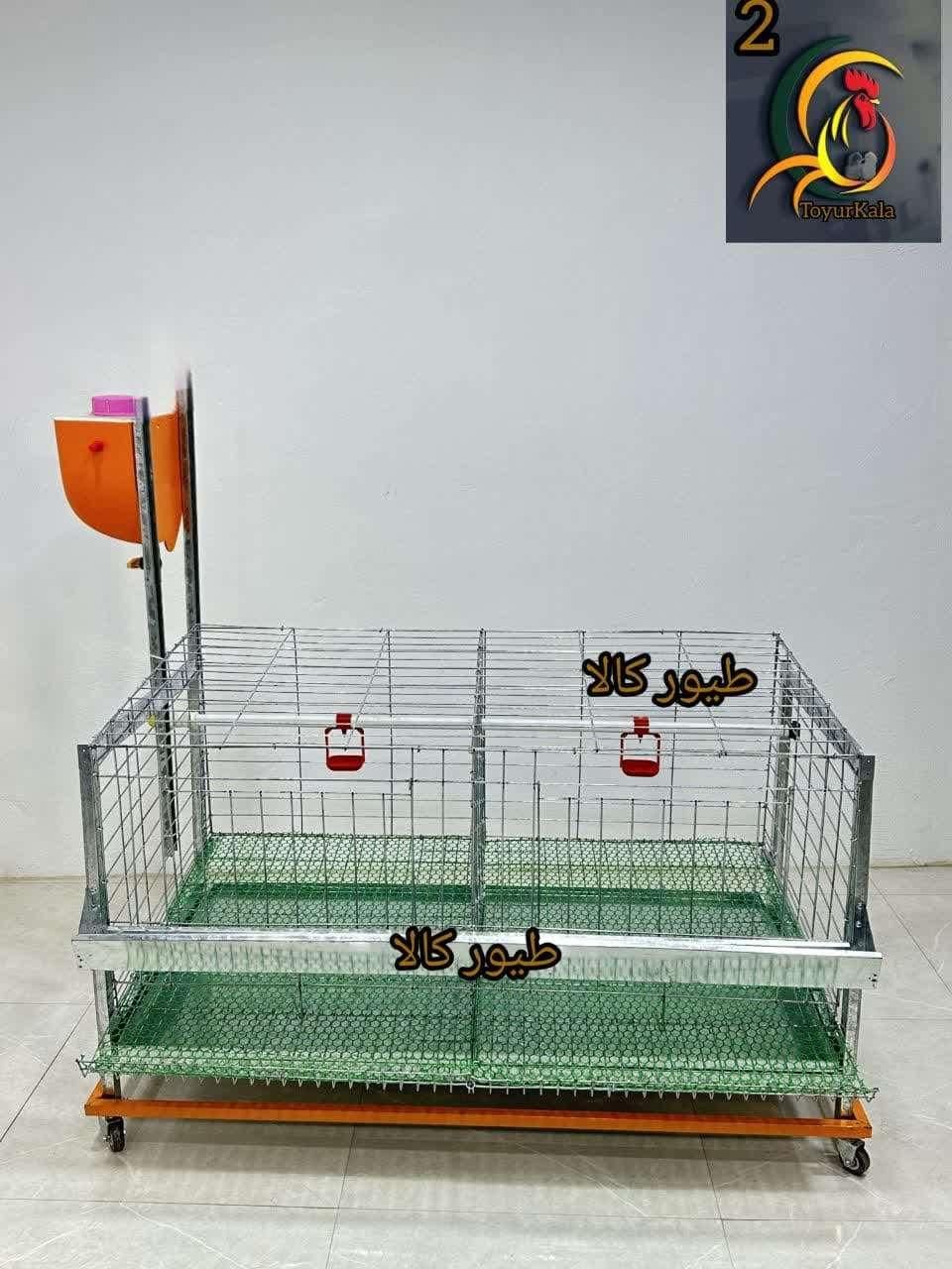 تولید و ارسال انواع قفس مرغ و قفس بلدرچین|حیوانات مزرعه|یزد, |دیوار