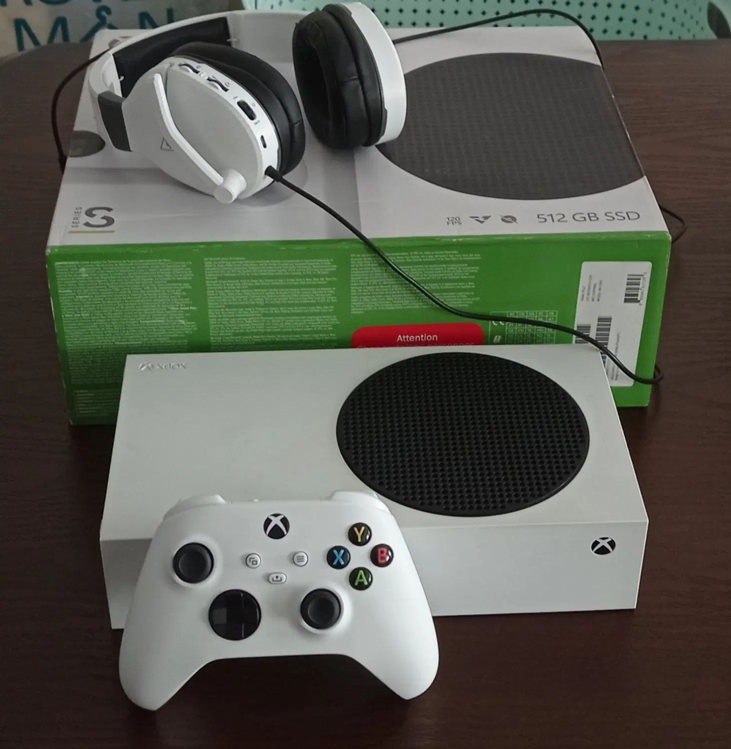 ایکس باکس سری اس با هدست گیمنیگ turtle beach|کنسول، بازی ویدئویی و آنلاین|تهران, افسریه جنوبی|دیوار