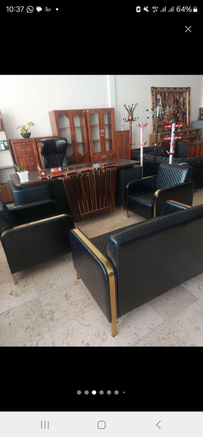 مبلمان اداری میز صندلی مدرن و کاربردی/ آماده تحویل|دفتر کار|ایلام, |دیوار