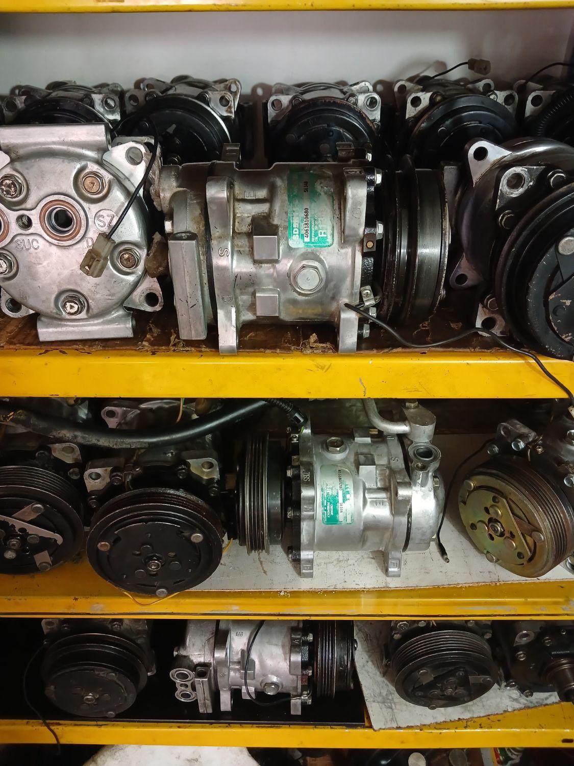 کمپرسور کولر  ژاپنی اصلی انواع خودرو|قطعات یدکی و لوازم جانبی|اصفهان, سپاهان‌شهر|دیوار