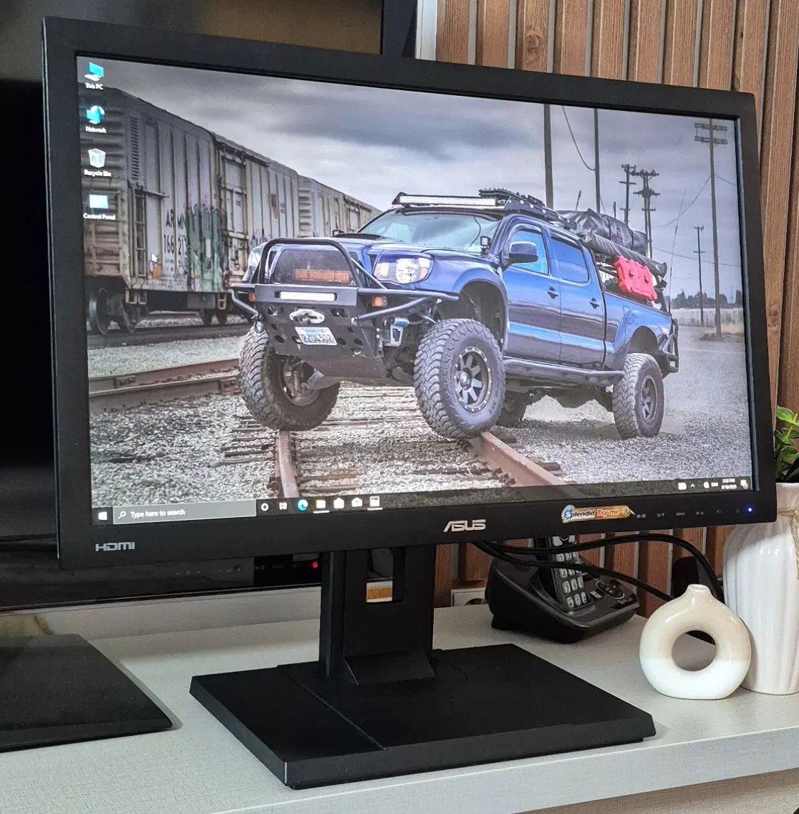 مانیتور 24 اینچ ایسوز Led Hdmi درحد|قطعات و لوازم جانبی رایانه|کرج, خرمدشت|دیوار