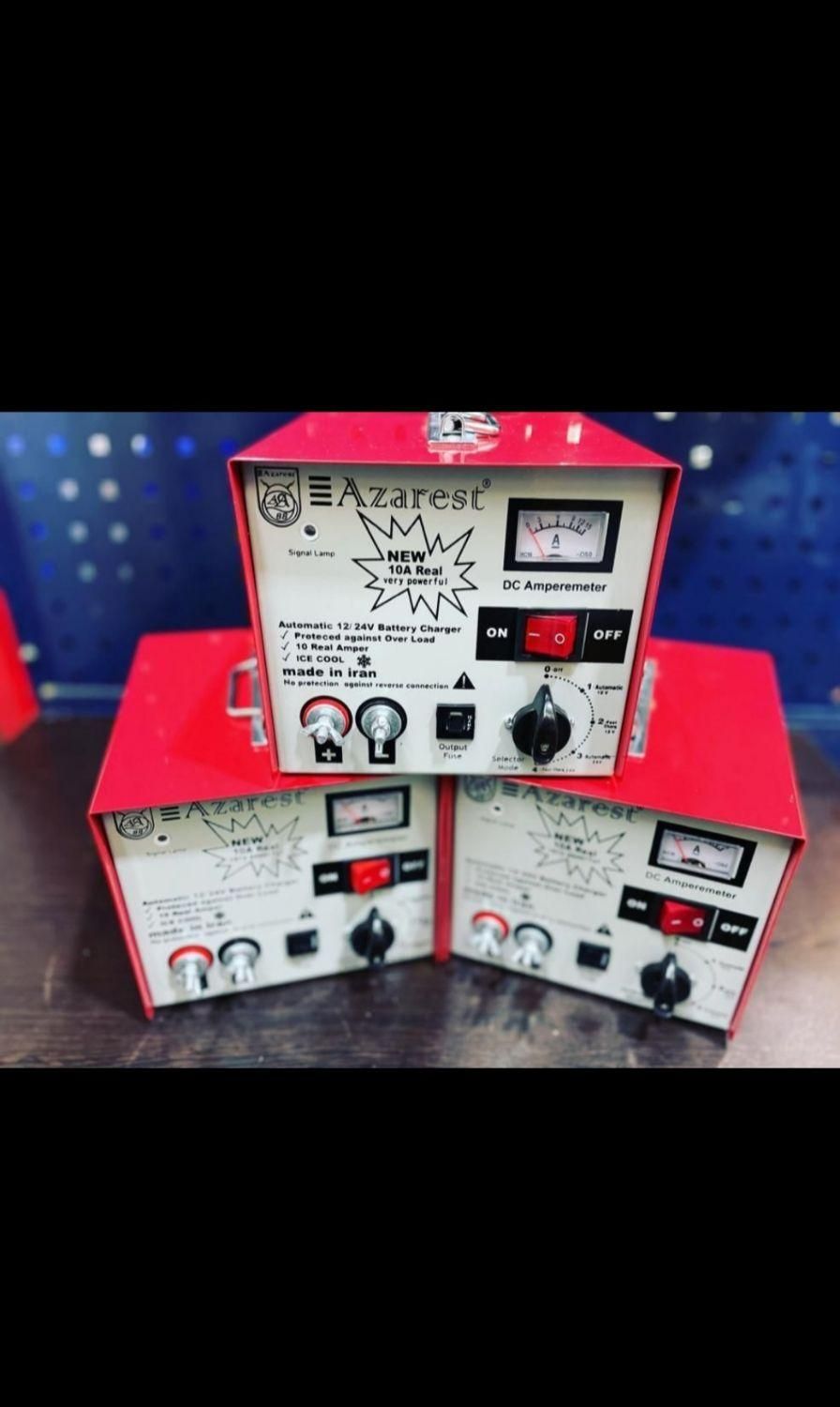 شارژر باطری دستگاه تست باتری جامپ استارتر|قطعات یدکی و لوازم جانبی|شیراز, باغ تخت|دیوار