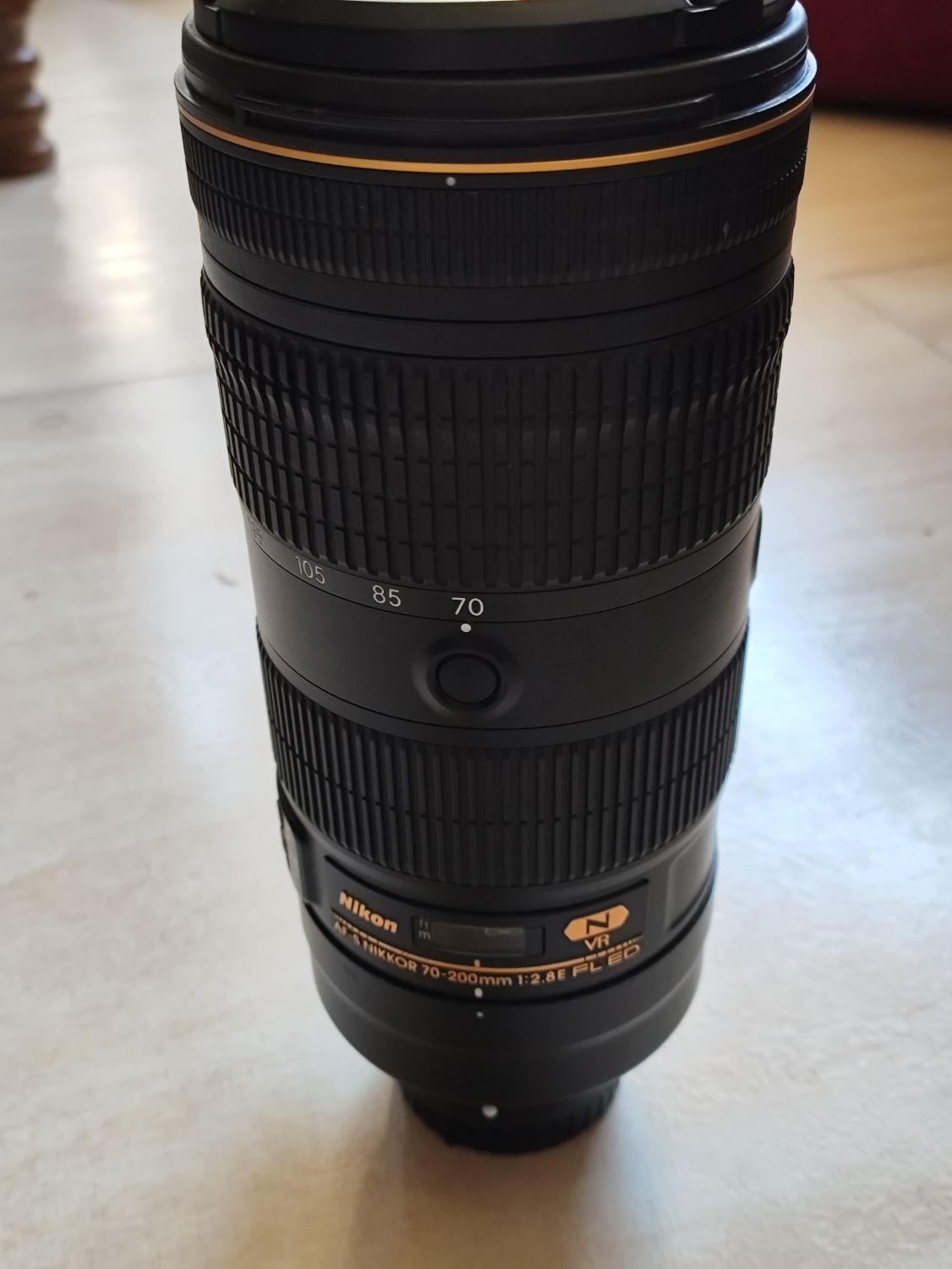 لنز نیکون Nikon 70-200 2.8 FL VR|دوربین عکاسی و فیلم‌برداری|مشهد, هنرستان|دیوار