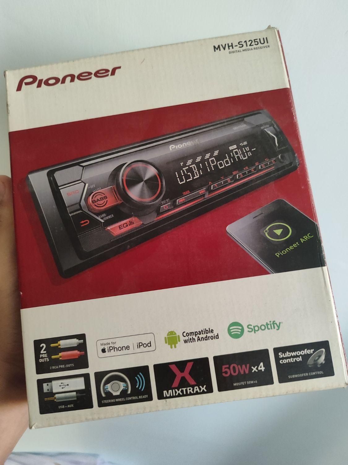 پخش ۴ کانال pioneer|قطعات یدکی و لوازم جانبی|چالوس, |دیوار