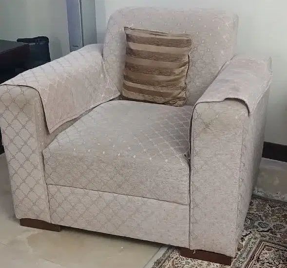 مبلمان راحتی تک نفره ۲ عدد|مبلمان خانگی و میز عسلی|تهران, امامت|دیوار