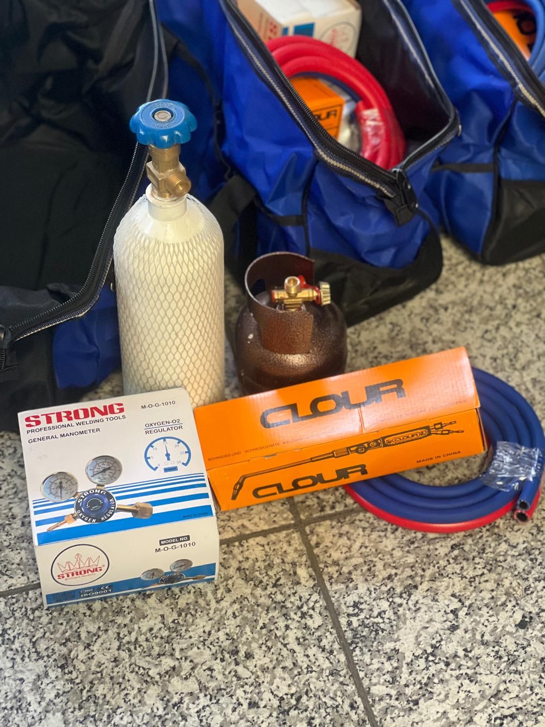ست کیفی ۲ لیتری اکسیژن،سرپیک جوش ،مانومتر کپسول|ابزارآلات|تهران, حسن‌آباد|دیوار