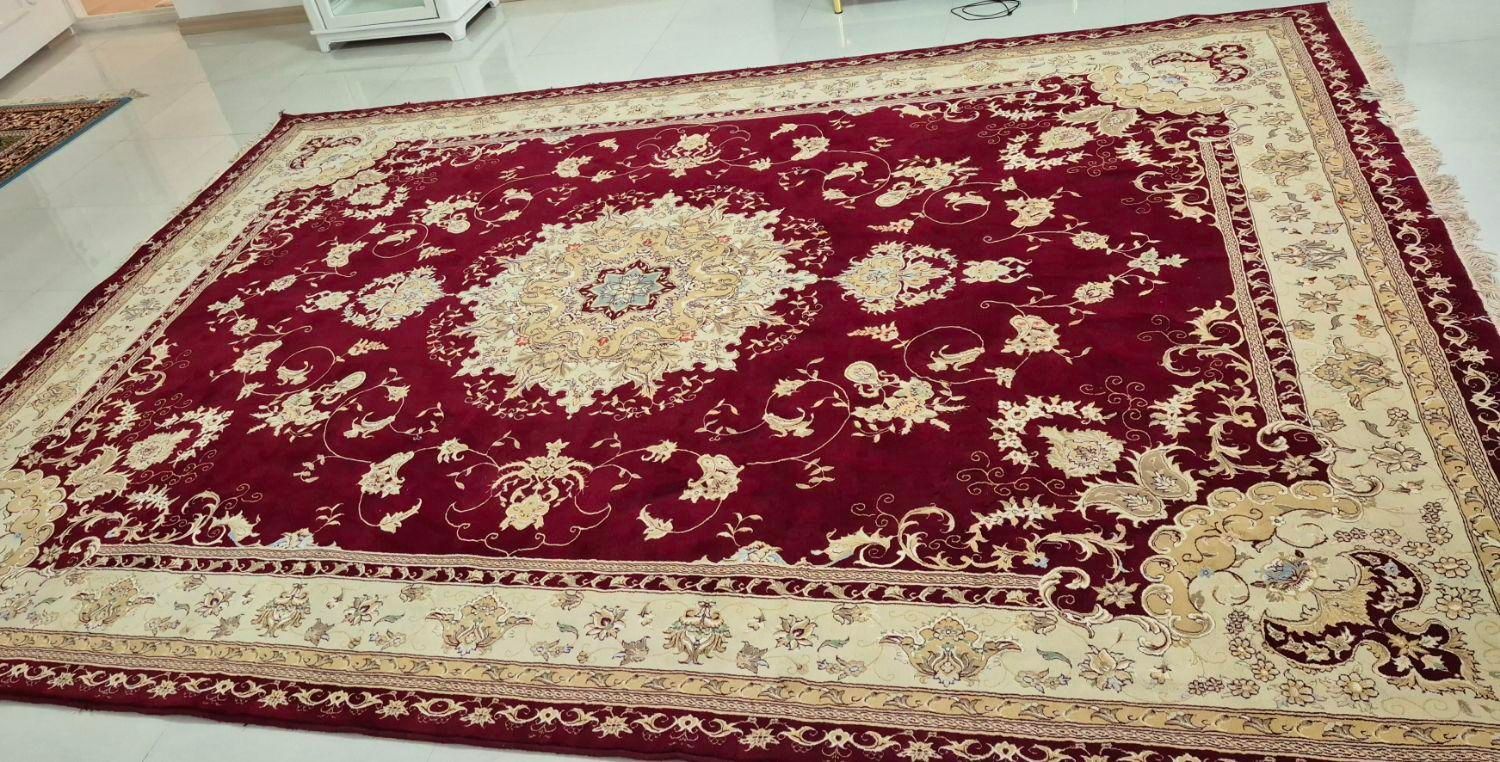 دو عدد فرش ماشینی ۱۲ متری|فرش|سراب, |دیوار