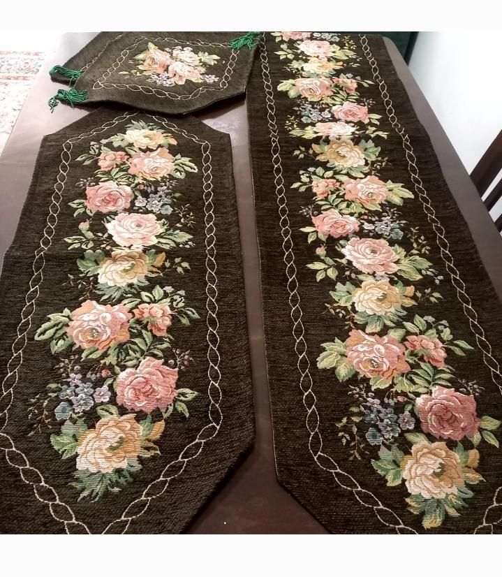 رومیزی های طرح کوبلن در۱۰رنگ|پرده، رانر، رومیزی|تهران, چیذر|دیوار