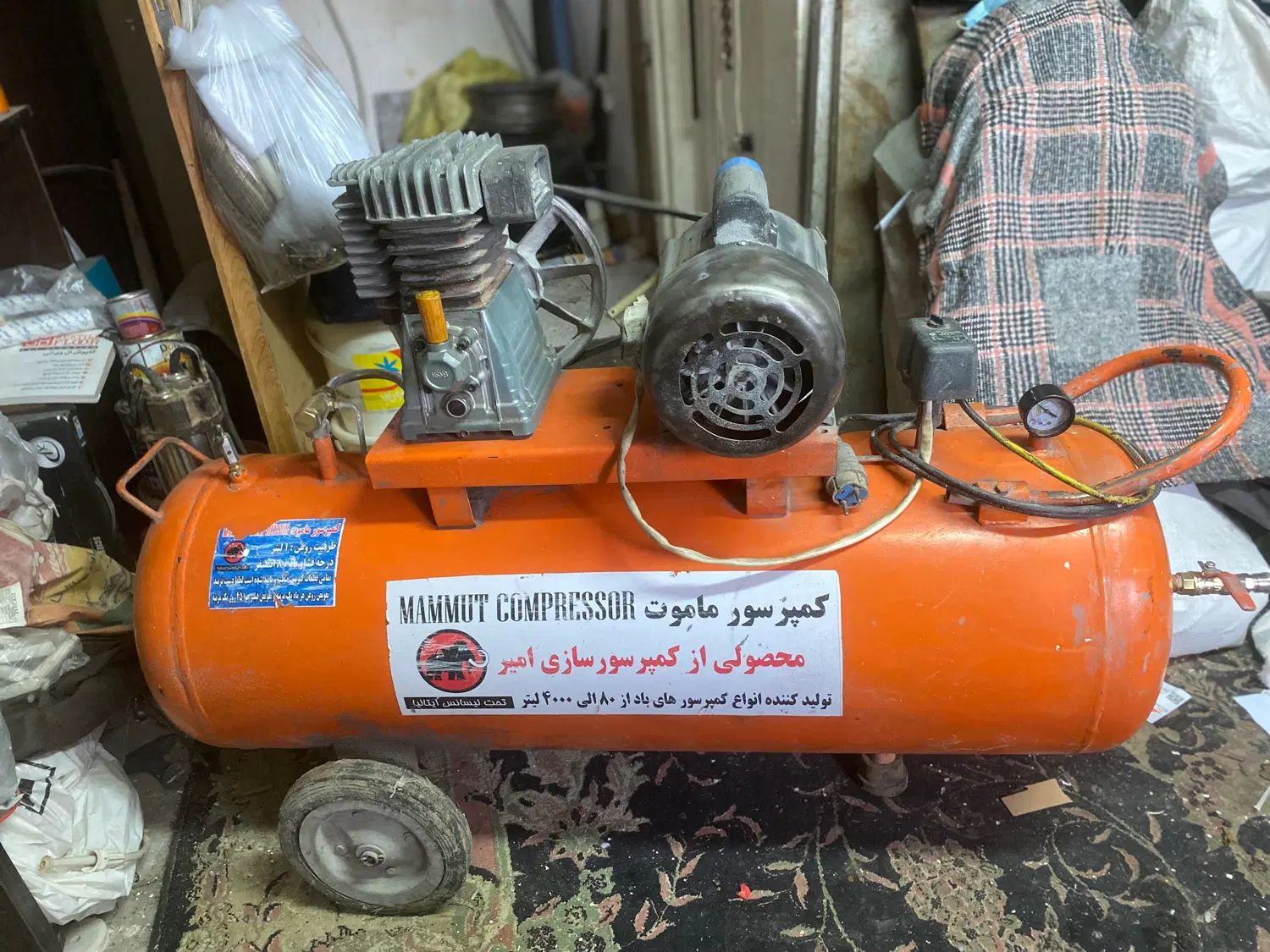 کمپرسور باد ۲۵۰|ابزارآلات|کرج, کیانمهر|دیوار