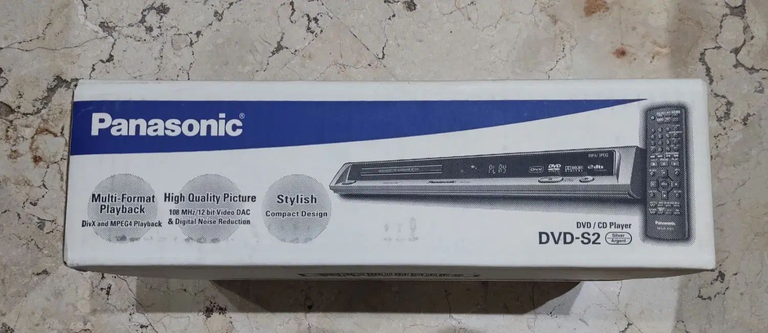 DVD Player panasonic درحد نو کامپکت|پخش‌کننده DVD و ویدیو|تهران, شهرآرا|دیوار