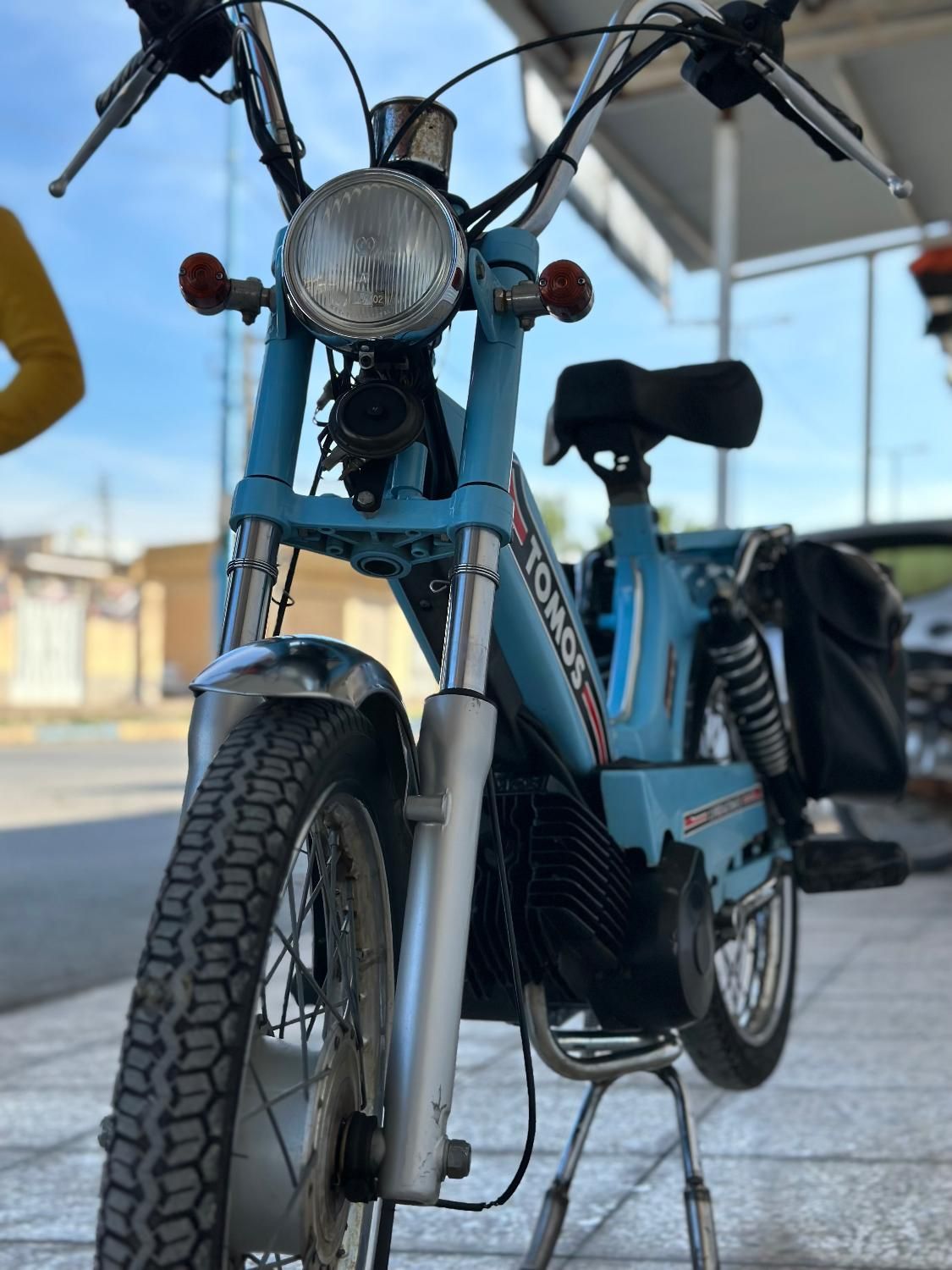 موتور گازی پژو عتیقه|موتورسیکلت|تهران, آبشار|دیوار