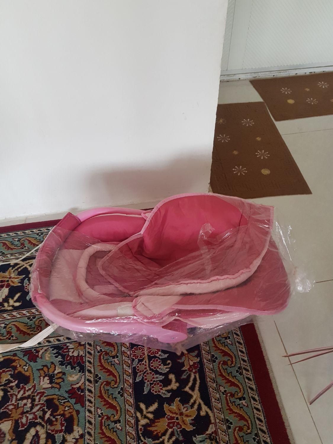 نی نی لای لای رنگ صورتی|کالسکه و لوازم جانبی|مشهد, صیاد شیرازی|دیوار