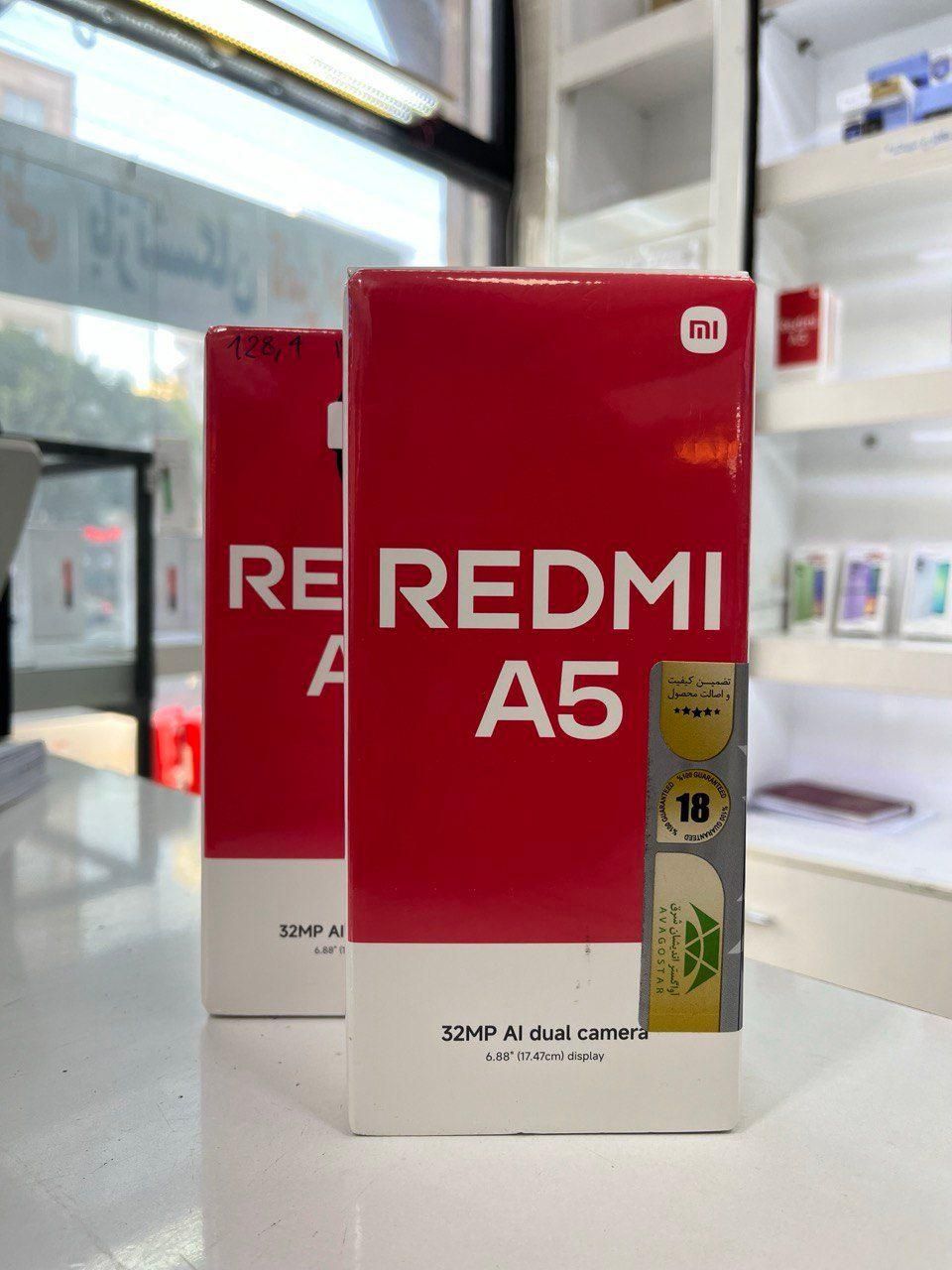 گوشی شیاوومی REDMI A5 128/4 با ضمانت 18 ماهه|موبایل|کرمانشاه, |دیوار