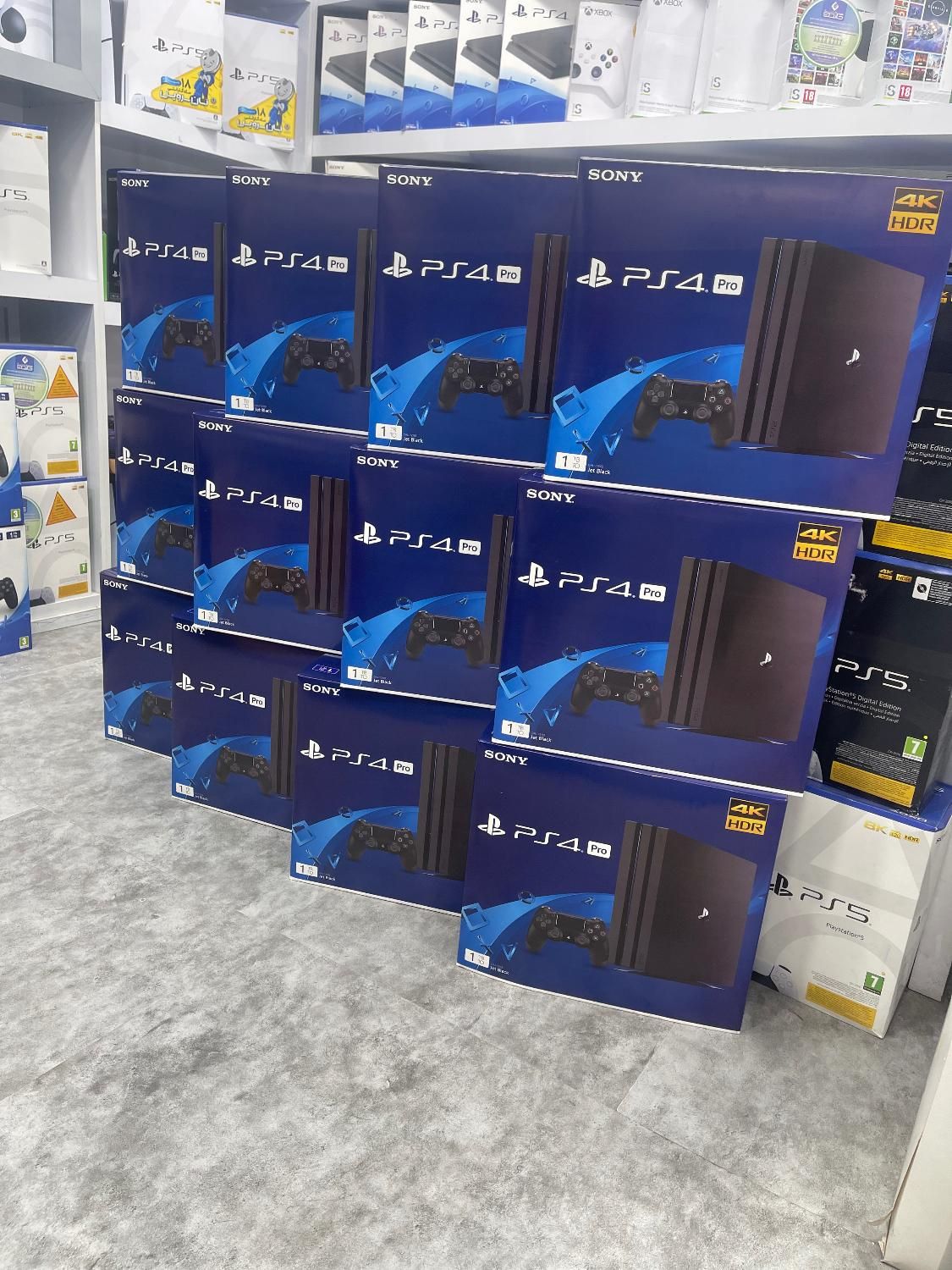 پلی استیشن4 اسلیم پرو وارداتیps4 pro|کنسول، بازی ویدئویی و آنلاین|مشهد, سراب|دیوار
