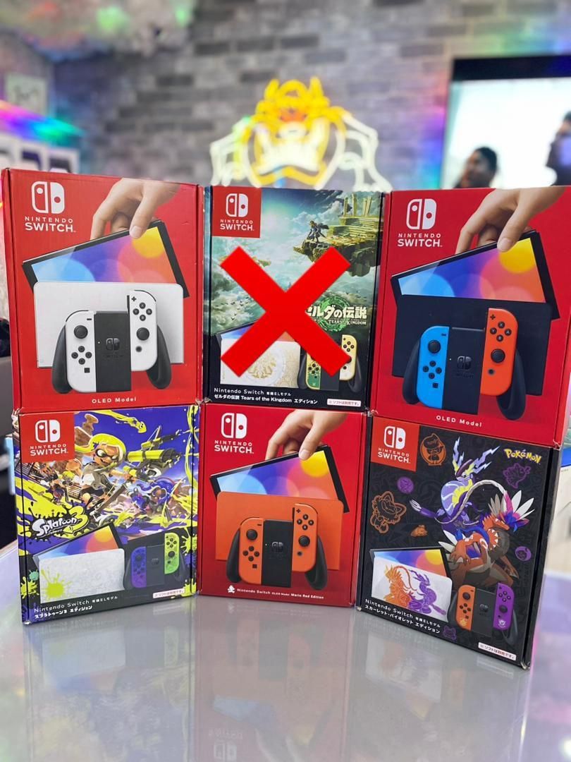 نینتندو سوییچ OLED مدل 2023 سفید|کنسول، بازی ویدئویی و آنلاین|قم, ارم|دیوار