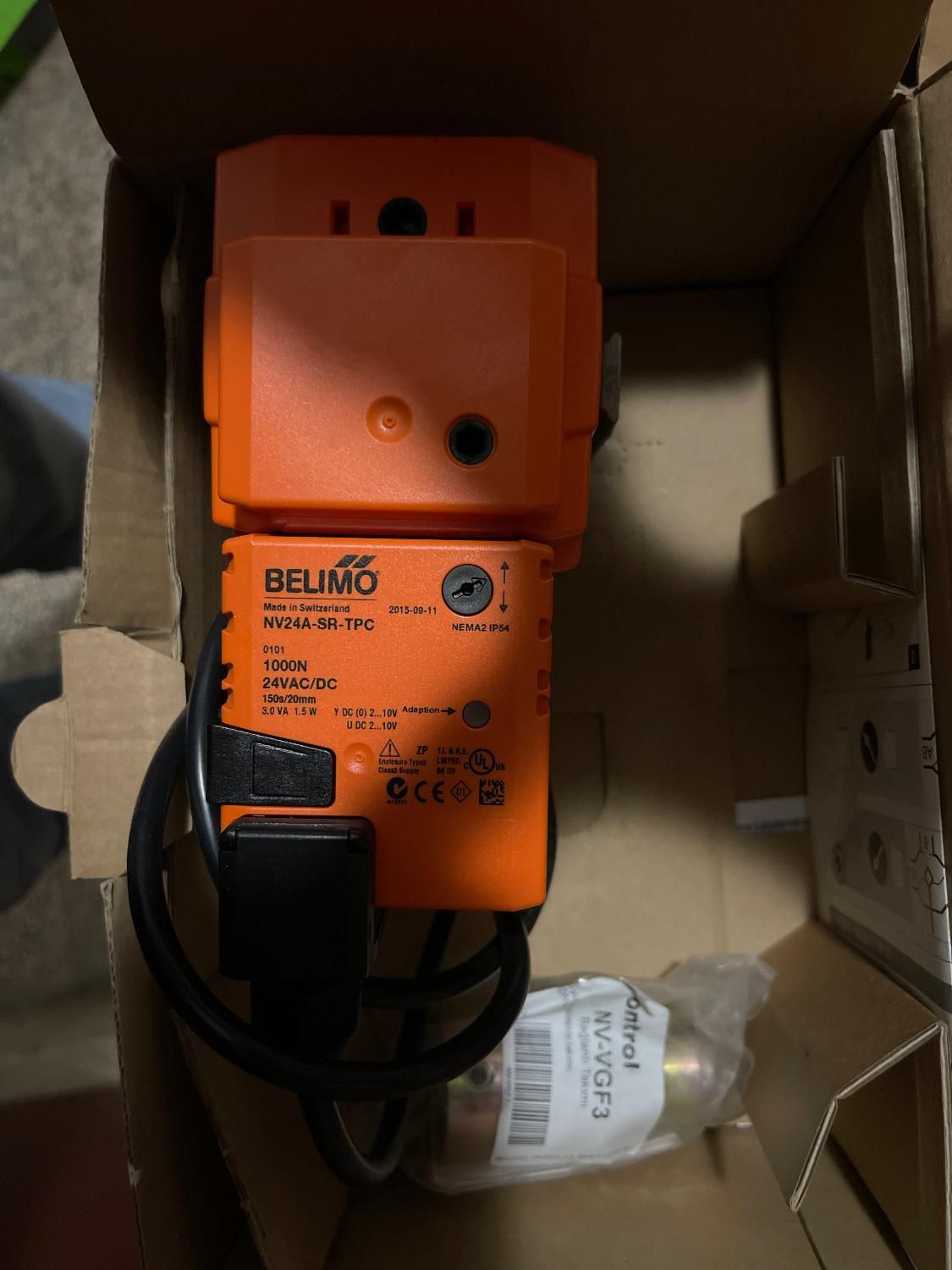 اکچویتور برقی بلیمو     Belimo made in Switzerland|ماشین‌آلات صنعتی|کرج, حصارک بالا|دیوار