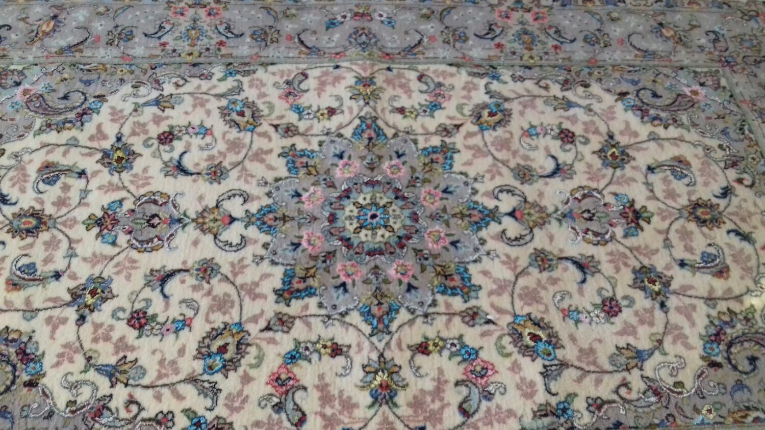 فرش جفت دست بافت 32 خانه|فرش|کاشان, بازار کاشان|دیوار