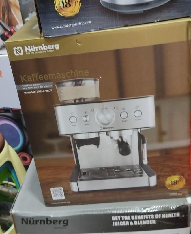 اسپرسو تمام فول نورنبرگ مدلeng672|سماور، چای‌ساز، قهوه‌ساز|بانه, |دیوار