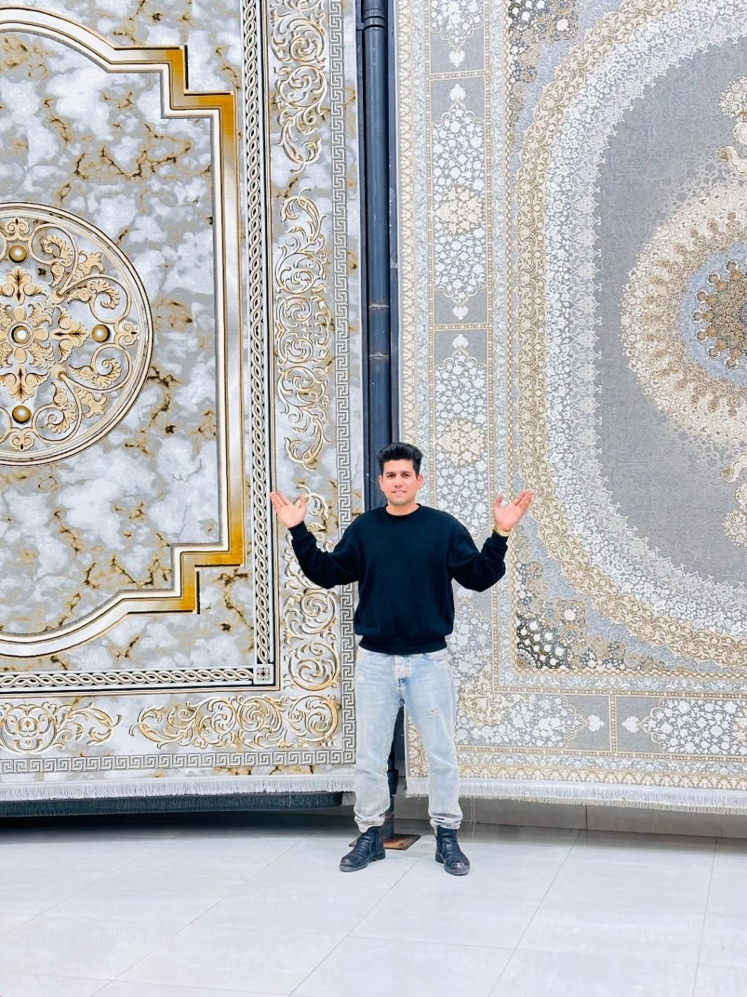 فرش ۶،۹،۱۲ ۱۵۰۰ شانه هیت ست شده در بوشهر|فرش|بوشهر, |دیوار