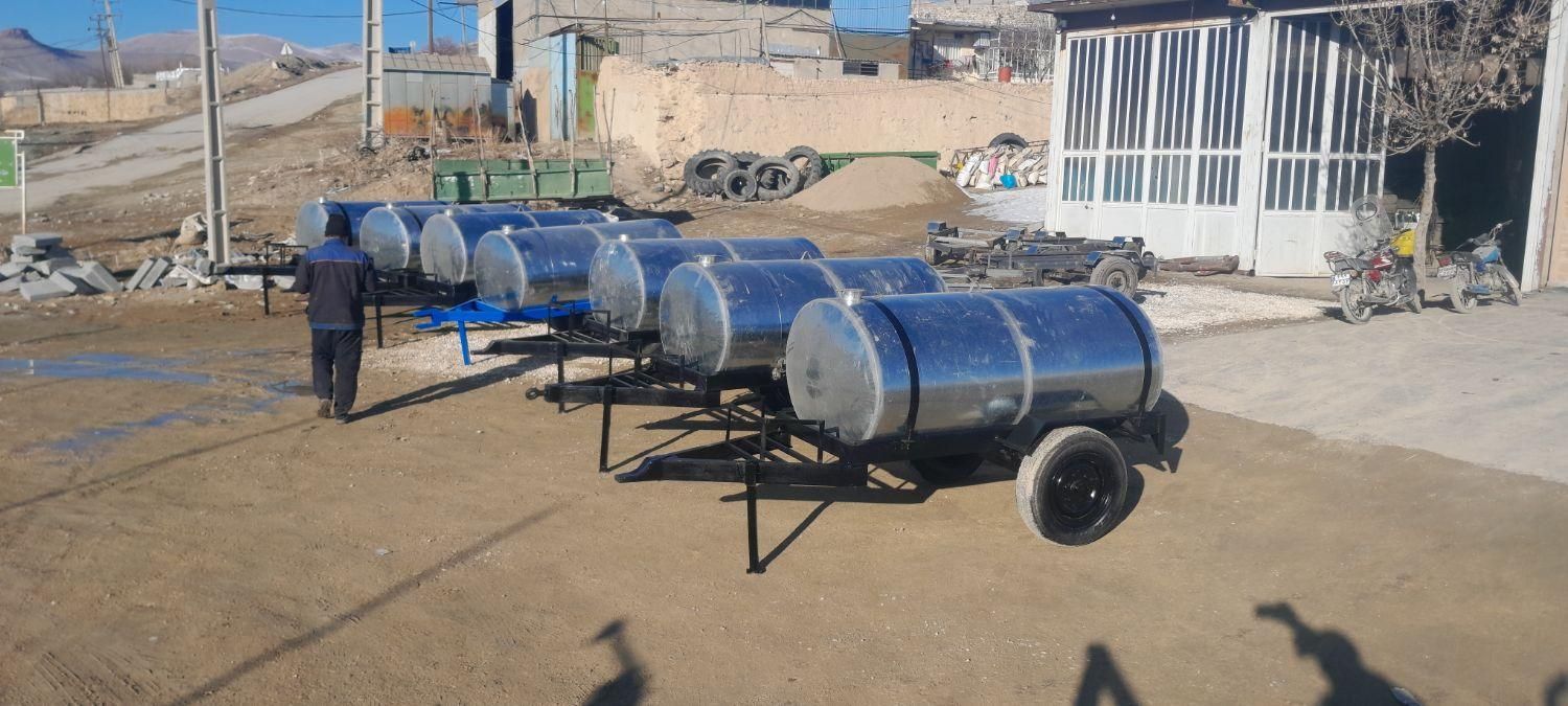 تانکر سه 3هزار لیتری گازوئیل و آب تانکرچرخدار خوب|مصالح و تجهیزات ساختمان|کرمانشاه, |دیوار