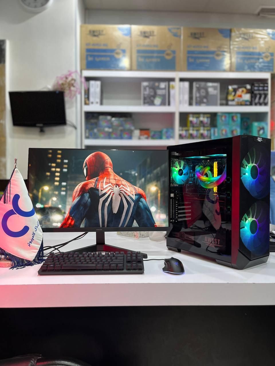 سیستم فول RGB گیمینگ - I5 12600K|رایانه رومیزی|گرگان, |دیوار