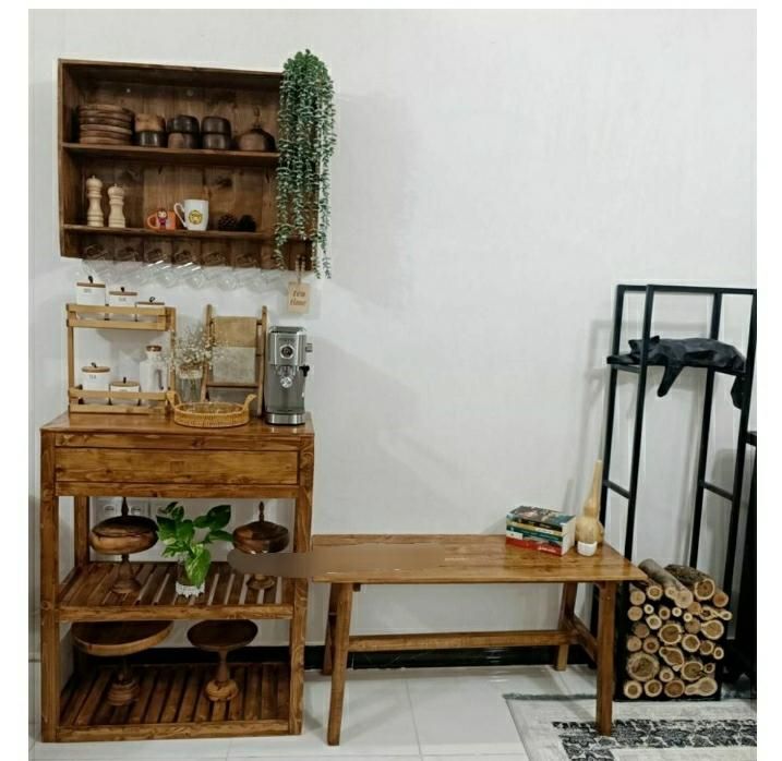 نیمکت و کنسول  چوبی|صندلی و نیمکت|کرمانشاه, |دیوار