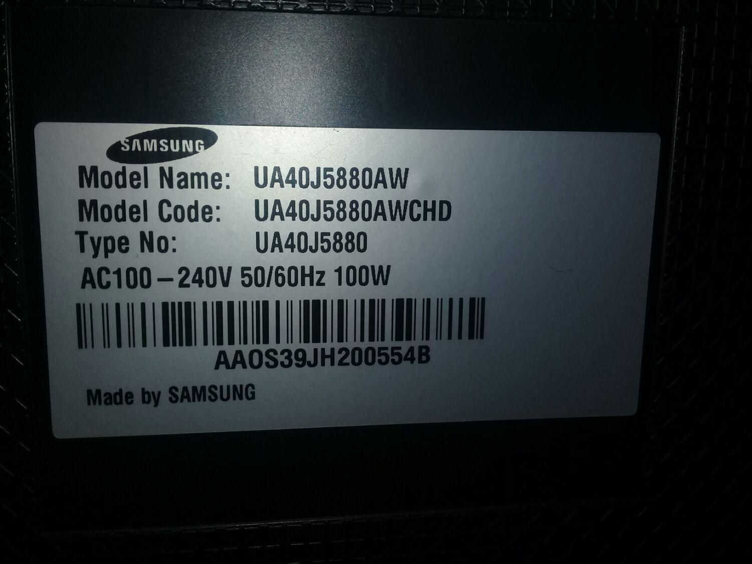 تلویزیون ال ای دی سامسونگ ۴۰ اینج .ایوان|تلویزیون و پروژکتور|ایلام, |دیوار