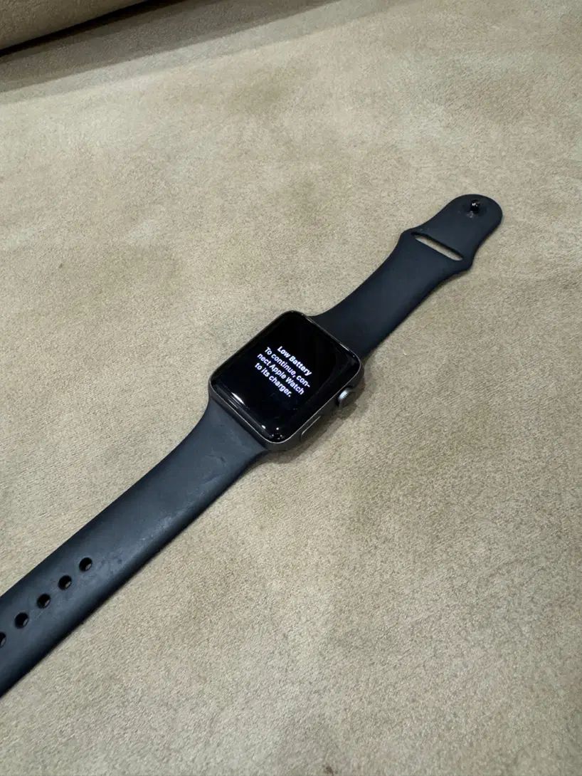 Apple Watch 3 42mm black|لوازم جانبی موبایل و تبلت|کرج, گوهردشت|دیوار