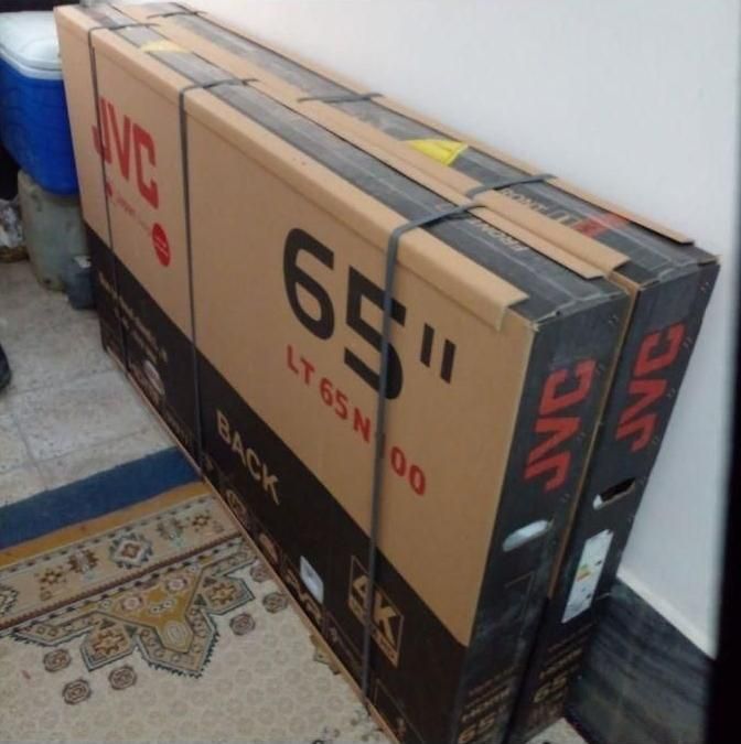 تلویزیون آکبند ۶۵اینچ JVC 4k|تلویزیون و پروژکتور|تهران, افسریه شمالی|دیوار