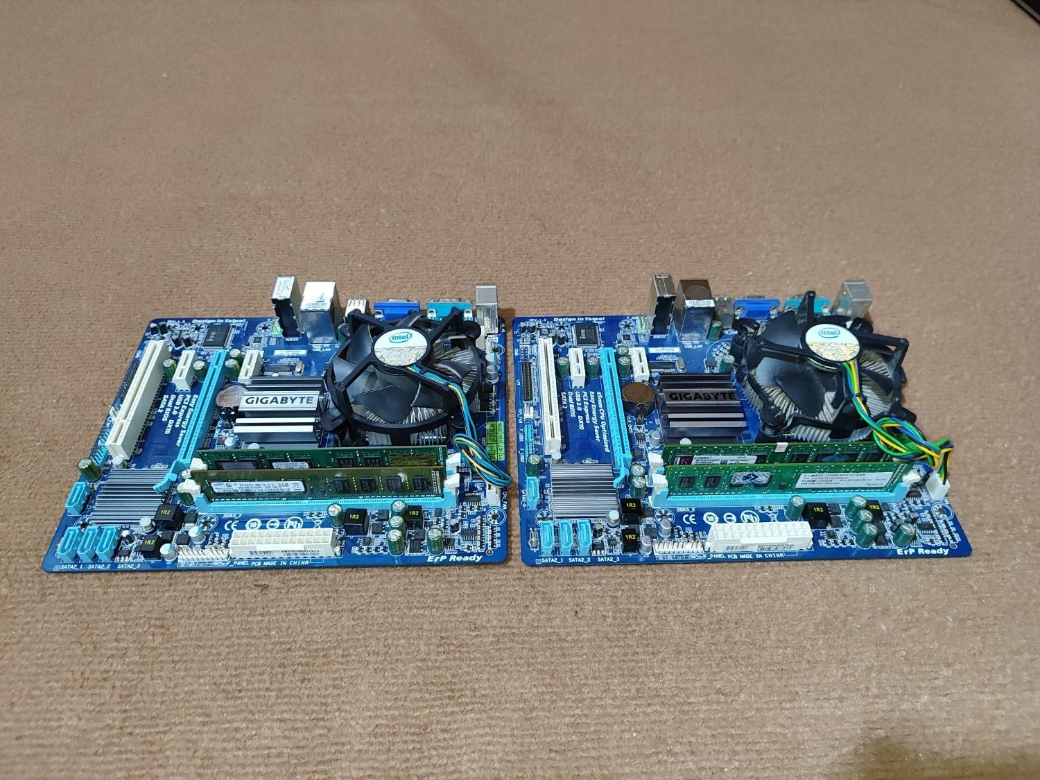 ۲ عدد باندل گیگا با پردازنده ۷۳۰۰ و رم ۴ ddr3|قطعات و لوازم جانبی رایانه|چالوس, |دیوار