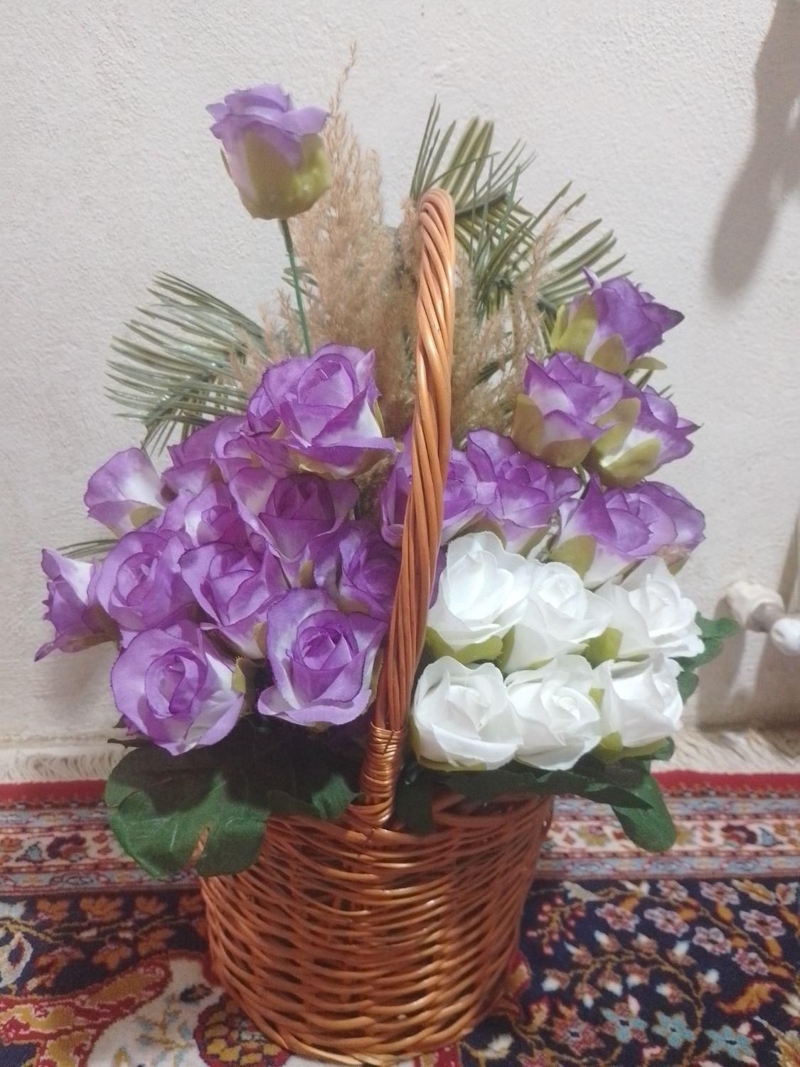 گل دستی و گل سبدی|گل مصنوعی|رودهن, |دیوار