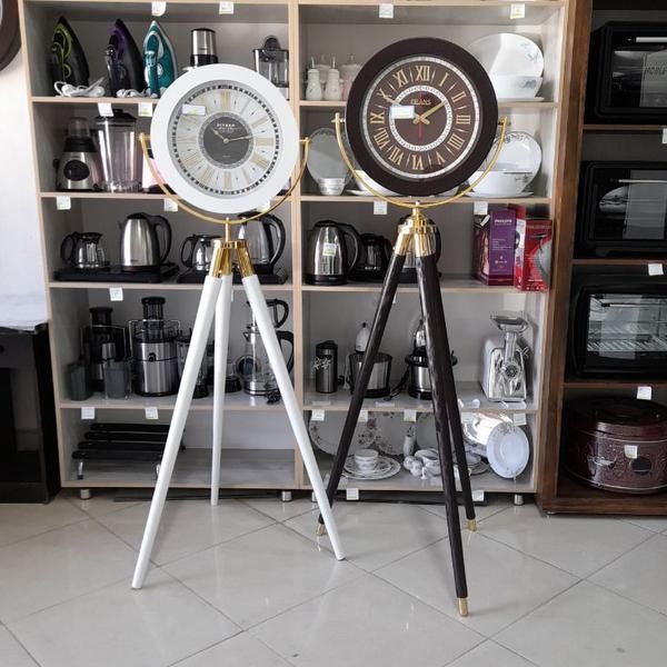 ساعت ایستاده ۳ پایه تلسکوپی * اثاث مارکت|ساعت دیواری و تزئینی|سیرجان, |دیوار
