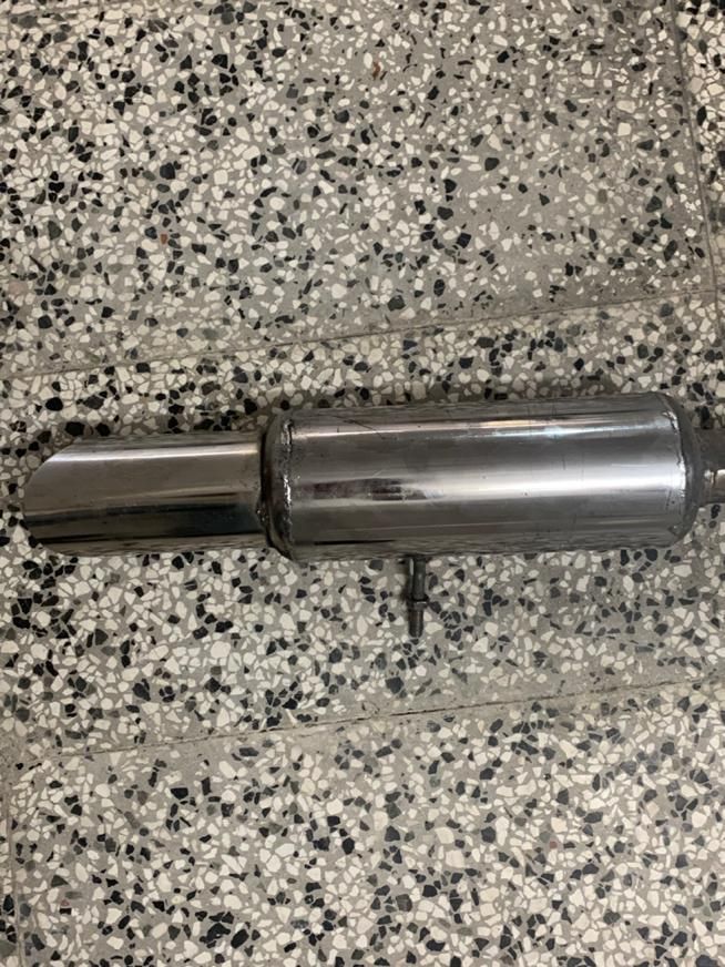 منبع اگزوز فول استیل با سایلنس در حد نو|قطعات یدکی و لوازم جانبی|مشهد, الهیه|دیوار