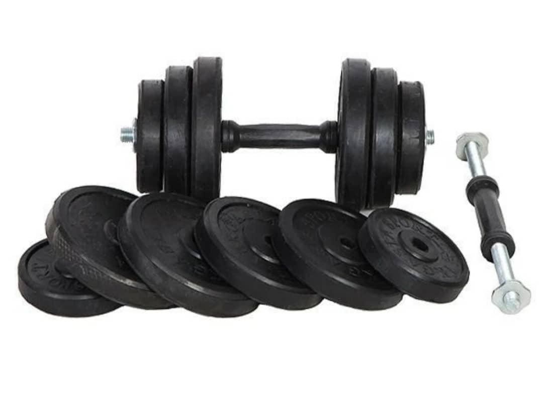 دمبل متغییر در بسته 20کیلویی هالتر نیمکت بدنسازی|تجهیزات ورزشی|تهران, استاد معین|دیوار