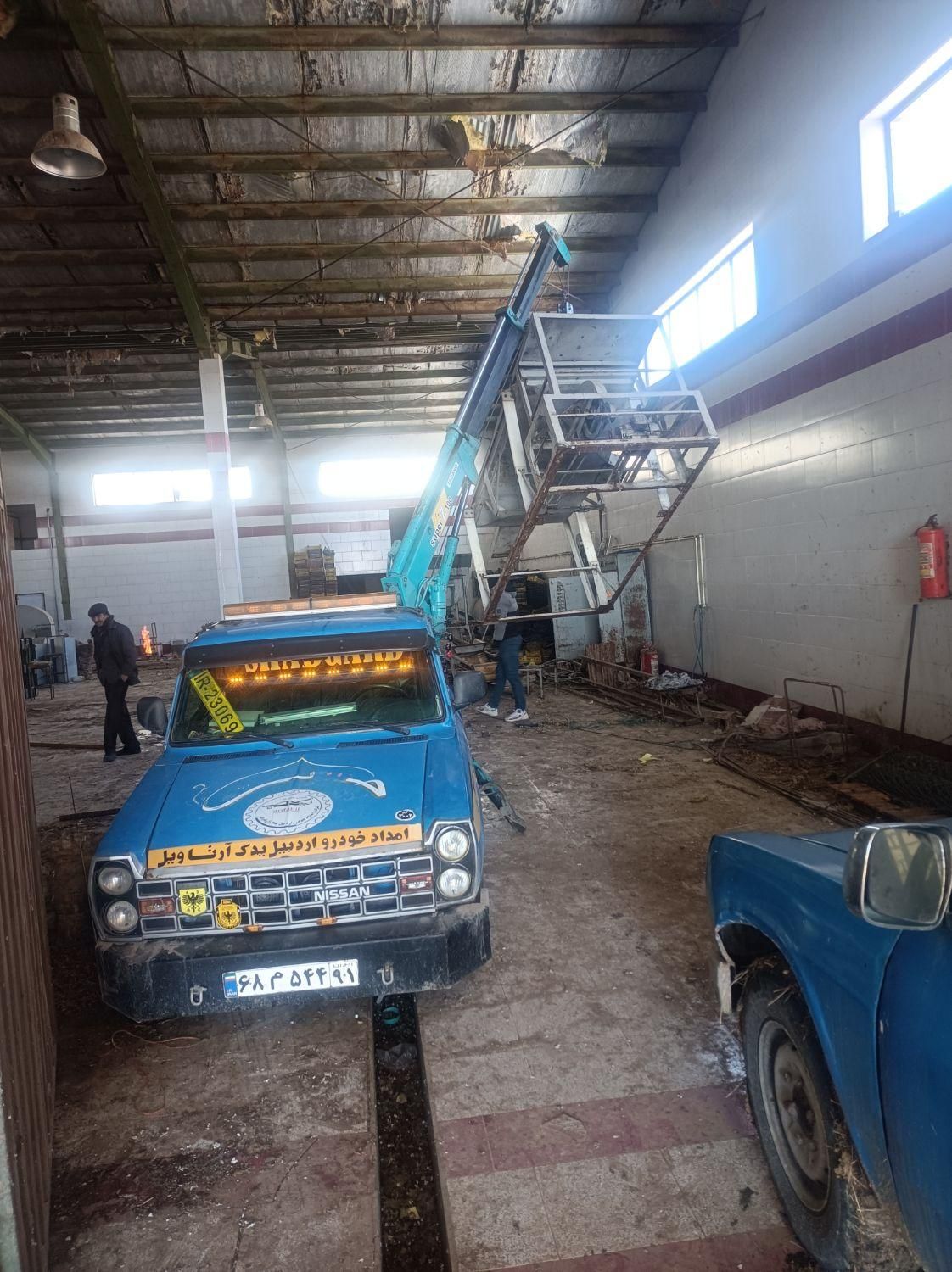 جرثقیل نیسان خاور امداد خودرو یدک کش جرثقیل یدککش|خدمات حمل و نقل|اردبیل, |دیوار