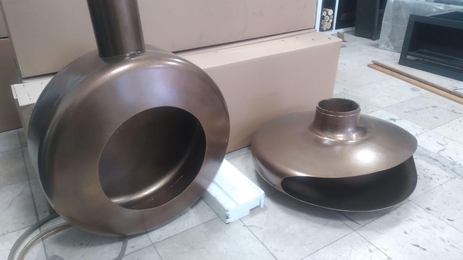 شومینه معلق شیپوری گازی و هیزمی|بخاری، هیتر، شومینه|تهران, تهرانپارس شرقی|دیوار