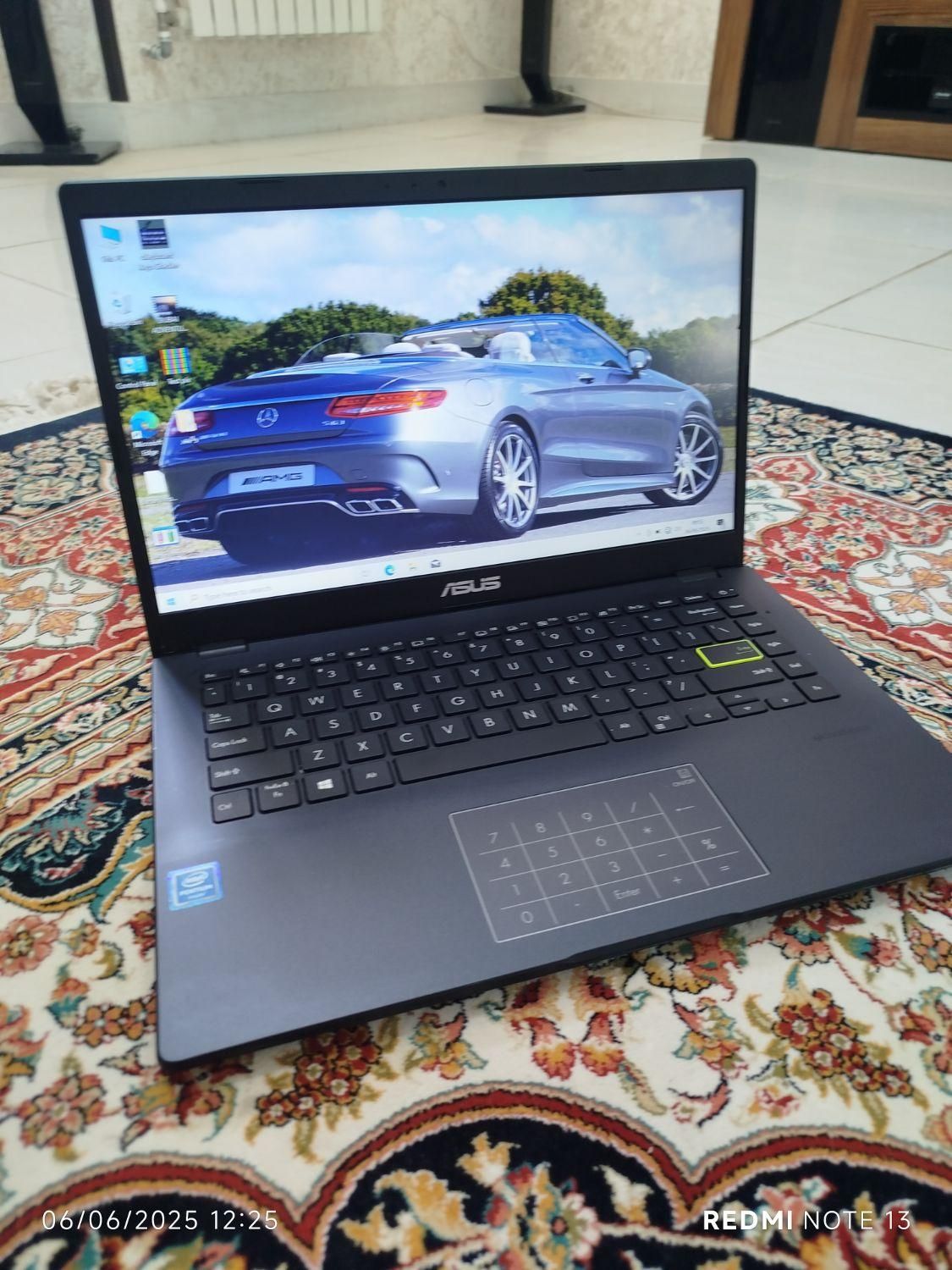 لپتاپ قدرتمند. ASUS. E410M نسل 11اسلیم فیت|رایانه همراه|شیراز, تحویلی|دیوار