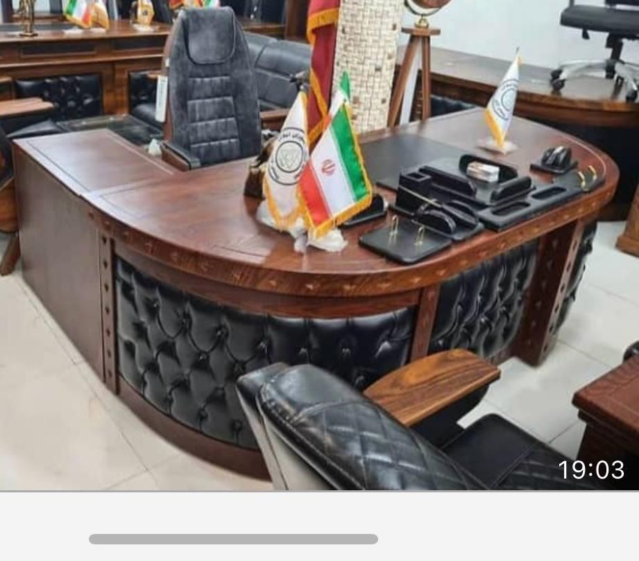 مبلمان اداری کنفرانس بین0میز صندلی مدیریت|دفتر کار|تبریز, |دیوار