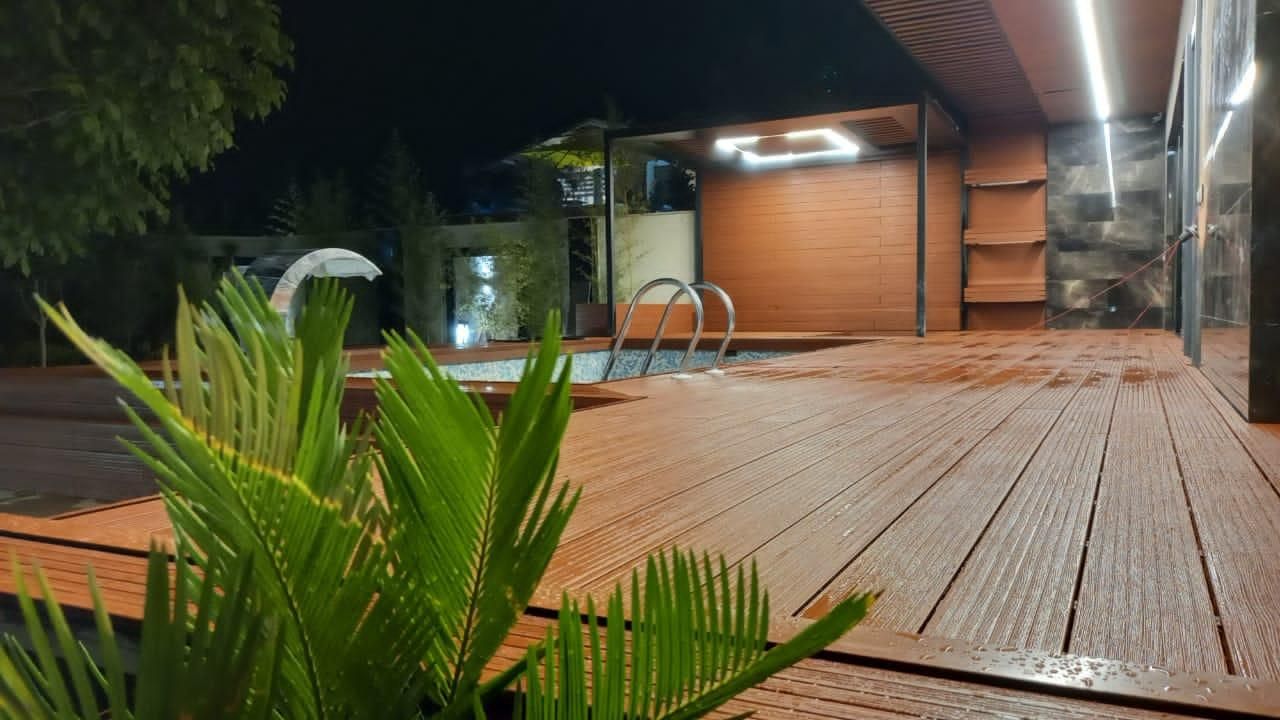 چوب پلاست ضد آب روف گاردن محوطه سازی|مصالح و تجهیزات ساختمان|چالوس, |دیوار